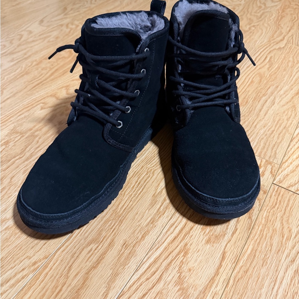 UGG Men's Black Suede Boots